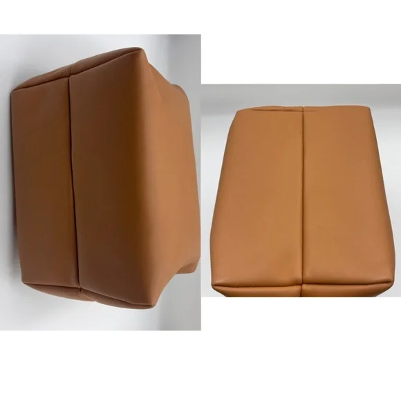 The Row Brown Leather Les Bains Clutch hobo Bag RARE HARD TO FIND - Picture 6 of 10